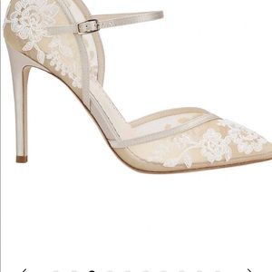 Brand new Nude Bella Belle wedding shoes
